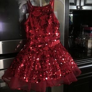 Girls dance costume